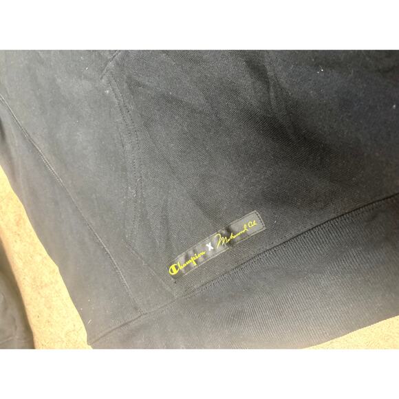 Champion x Muhammad Ali Black Gold Laurel Hoodie – Limited Edition Streetwear - Picture 12 of 14